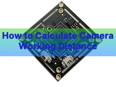 카메라 작동 거리를 계산하는 방법